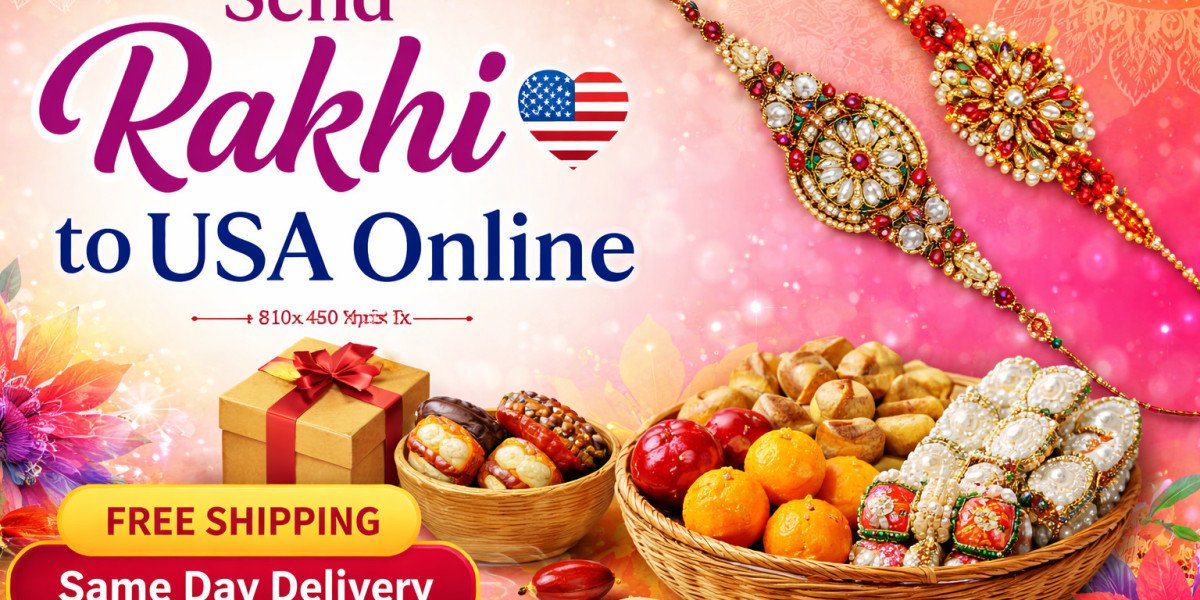 Send Rakhi Online to USA – Celebrate Raksha Bandhan Across Miles
