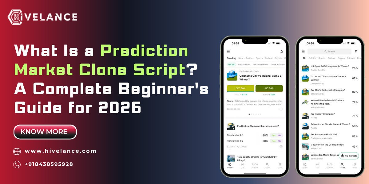 What is Prediction market Clone Script?  The Fastest Way to Enter the Prediction Market Space in 2026
