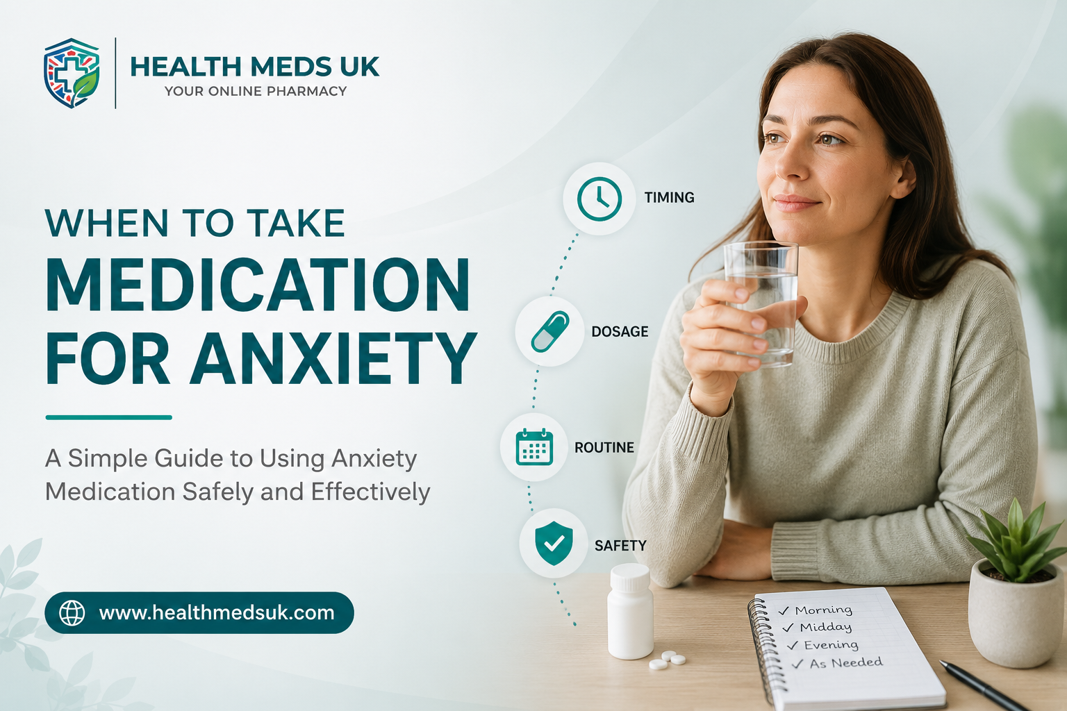 When to Take Medication for Anxiety: Signs, Symptoms & Best Treatment