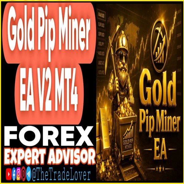 Gold Pip Miner EA v2 MT4 (Works on Build 1471) | Forex Robot | MT4 Expert Advisor - The Trade Lovers