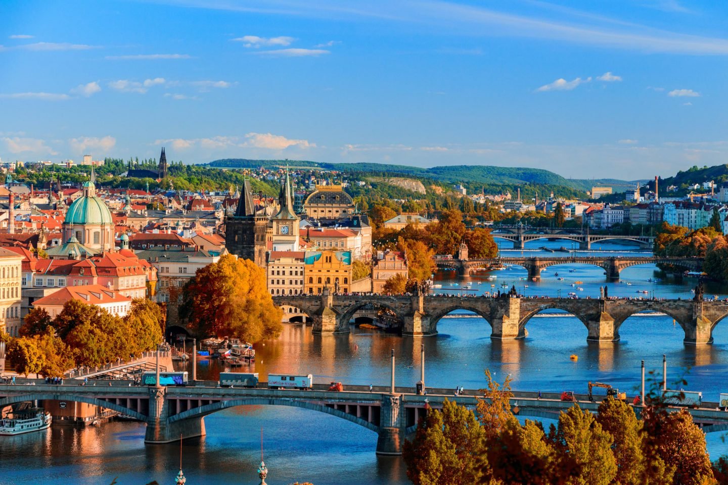 12 Days Eastern Europe Vacation Package from USA with Indian Food