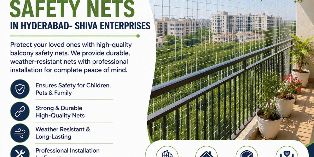 Balcony Safety Nets in Hyderabad | Shiva Enterprises